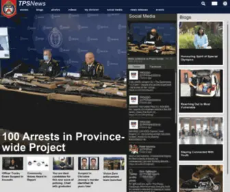 TPsnews.ca(Toronto Police Service News) Screenshot