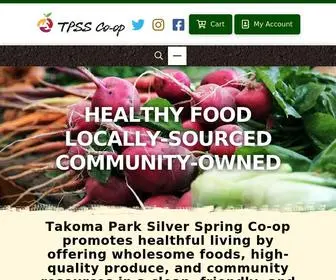 TPSS.coop(Takoma Park Silver Spring Co) Screenshot