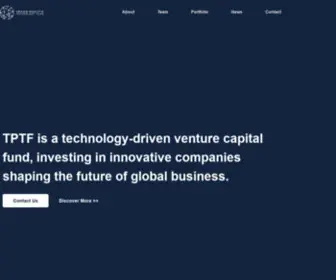 TPTF.co(Techonology-driven Venture Capital) Screenshot