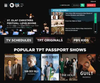 TPT.org(Twin Cities PBS) Screenshot