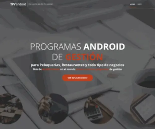 TPV-Android.com(Software TPV y programas de gestión Android) Screenshot