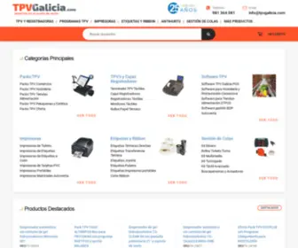 TPvgalicia.com(TPV GALICIA Home) Screenshot