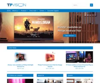 Tpvision.com(Tp vision) Screenshot
