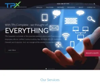 TPX.com(Managed IT) Screenshot