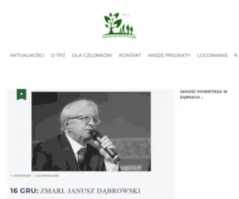 TPZ.org.pl(Zmarł Janusz Dąbrowski) Screenshot