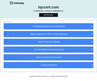 TQccert.com(True Quality Certification) Screenshot