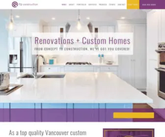 Tqconstruction.ca(TQ Construction) Screenshot