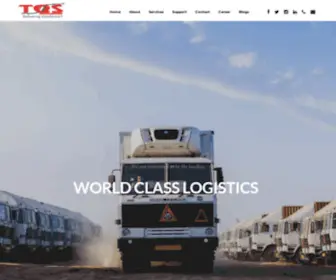 TQslogistic.com(TQS Logistics India's most Advanced Supply Chain Logistics Company) Screenshot