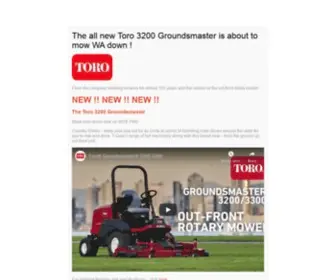 Tquip.com.au(Turf Care Equipment) Screenshot