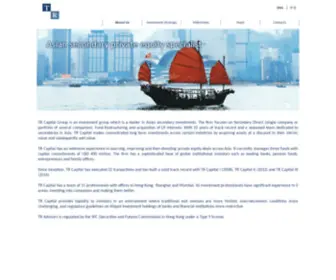 TR-Capital.com(TR Capital Group) Screenshot