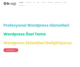 TR-WP.com(Wordpress Özel Tema) Screenshot