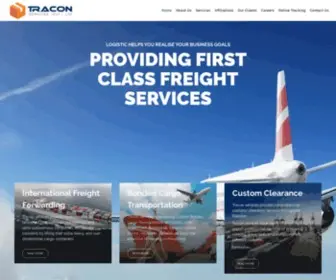 Tracon.com.pk(Tracon Services (PVT.) LTD) Screenshot