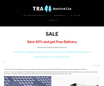 Traaustralia.com.au(Caravan & RV Accessories) Screenshot