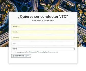 Trabajoconductor.es(Trabajo como Conductor) Screenshot