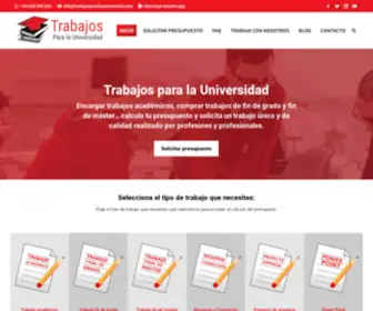 Trabajosparalauniversidad.com(Trabajosparalauniversidad) Screenshot