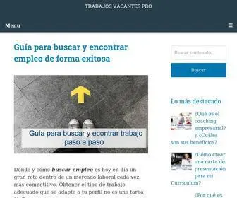 Trabajosvacantes.pro(Trabajos Vacantes Pro) Screenshot