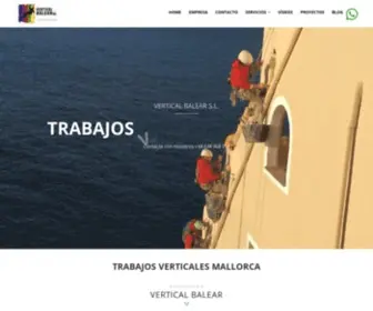 Trabajosverticalesenmallorca.com(VERTICAL BALEAR SL) Screenshot