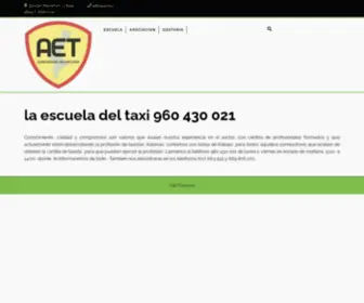 Trabajotaxisvalencia.com(Asociacion empresarial del taxi de la comunidad valenciana) Screenshot