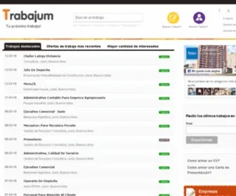 Trabajum.com.ar(Trabajum) Screenshot