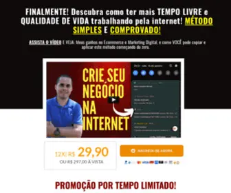 Trabalharpelainternetagora.com(Portal Clube Sua Meta Site Oficial Rodrigo Vitorino) Screenshot