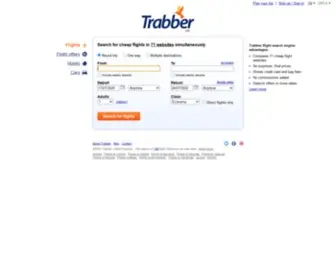 Trabber.co.uk(Cheap Flights Search Engine) Screenshot