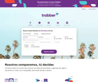 Trabber.es(Buscador de Vuelos Baratos) Screenshot