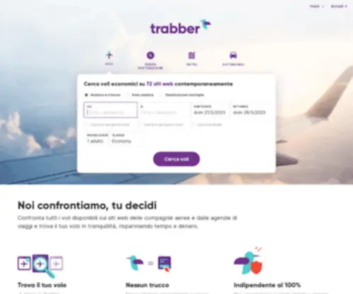 Trabber.it(Motore di ricerca per voli low cost) Screenshot