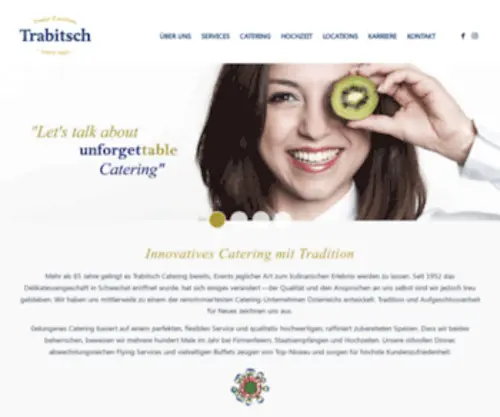 Trabitsch.at(Finest Catering since 1952) Screenshot