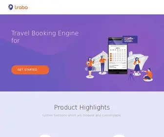 Trabo.co(Travel Booking Engine) Screenshot