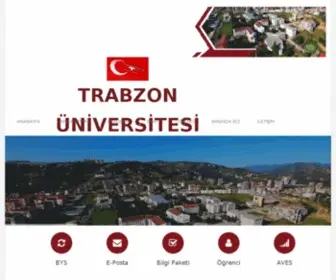 Trabzon.edu.tr(Trabzon) Screenshot