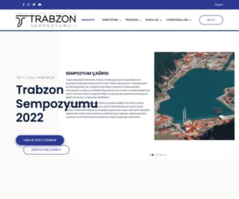 Trabzonsempozyumu.com(Trabzon Sempozyumu 2022) Screenshot