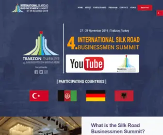 Trabzonsilkroad.com(4th International Silk Road Businessmen Summit) Screenshot