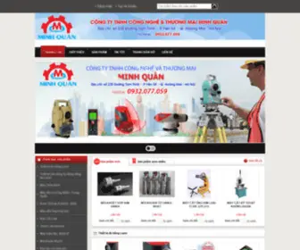 TraCDiaminhquan.com(Trắc Địa Minh Quân) Screenshot