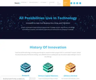 Trace3.com(All Possibilities Live in Technology) Screenshot