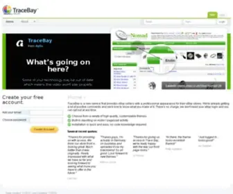 Tracebay.com(Free eBay Store Design) Screenshot