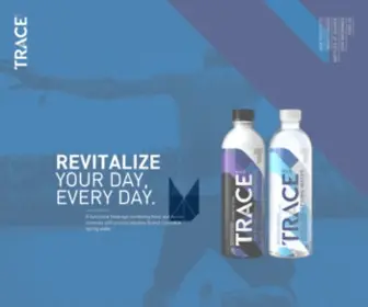 Tracebeverages.com(Trace Wellness) Screenshot