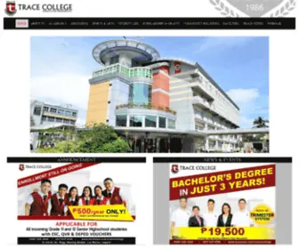 Tracecollege.edu.ph(TRACE COLLEGE) Screenshot