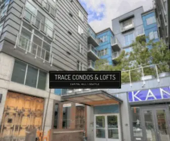 Tracecondosandlofts.com(CAPITOL HILL) Screenshot