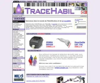 Tracehabil.com(TraceHabilTraçabilité) Screenshot