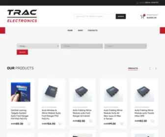 Tracelectronics.com.au(Trac Electronics) Screenshot