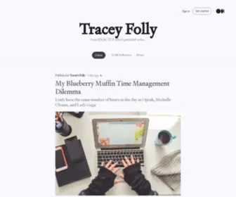 Traceyfolly.com(traceyfolly) Screenshot