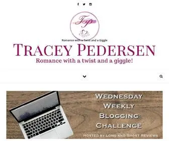 Traceypedersen.com(Tracey Pedersen) Screenshot