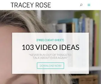 Traceyrose.com(Tracey Rose) Screenshot
