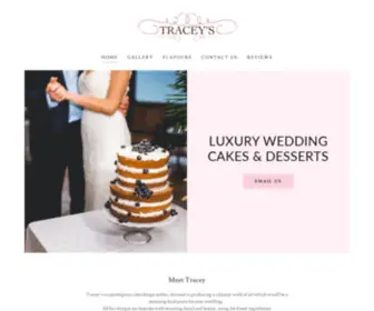 Traceys.co(Wedding Cakes in Tobago) Screenshot