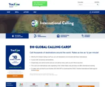 TracFoneild.com(International Long Distance) Screenshot