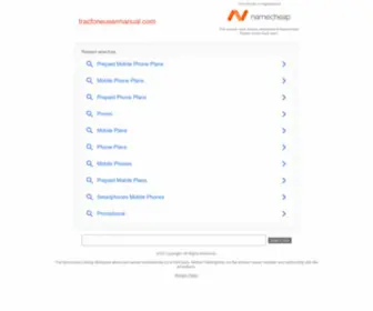 TracFoneusermanual.com(Tracfoneusermanual) Screenshot