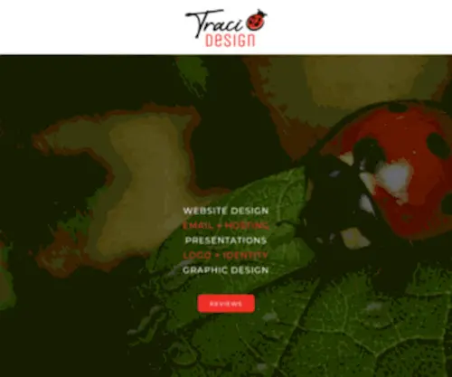 Tracidesign.co.za(Creative Design) Screenshot
