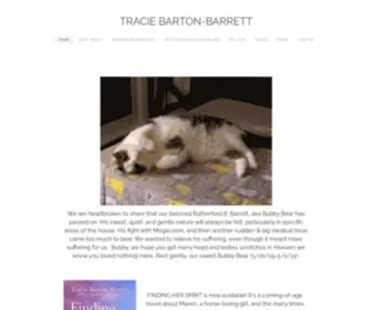 Traciebartonbarrett.com(TRACIE BARTON) Screenshot