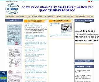 Tracimeco.com.vn(Trang ch) Screenshot