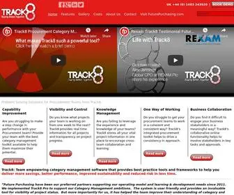 Track-8.com(Web Hosting) Screenshot